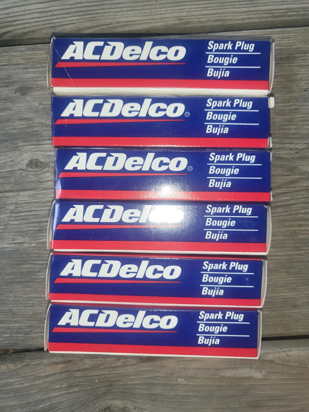 Set of 6 ACDelco 41-601 Spark Plugs