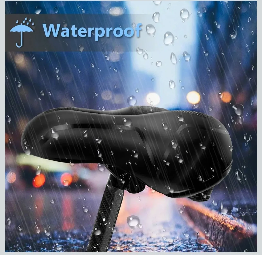 Gincleey Comfortable Waterproof Bicycle Saddle - photo 2