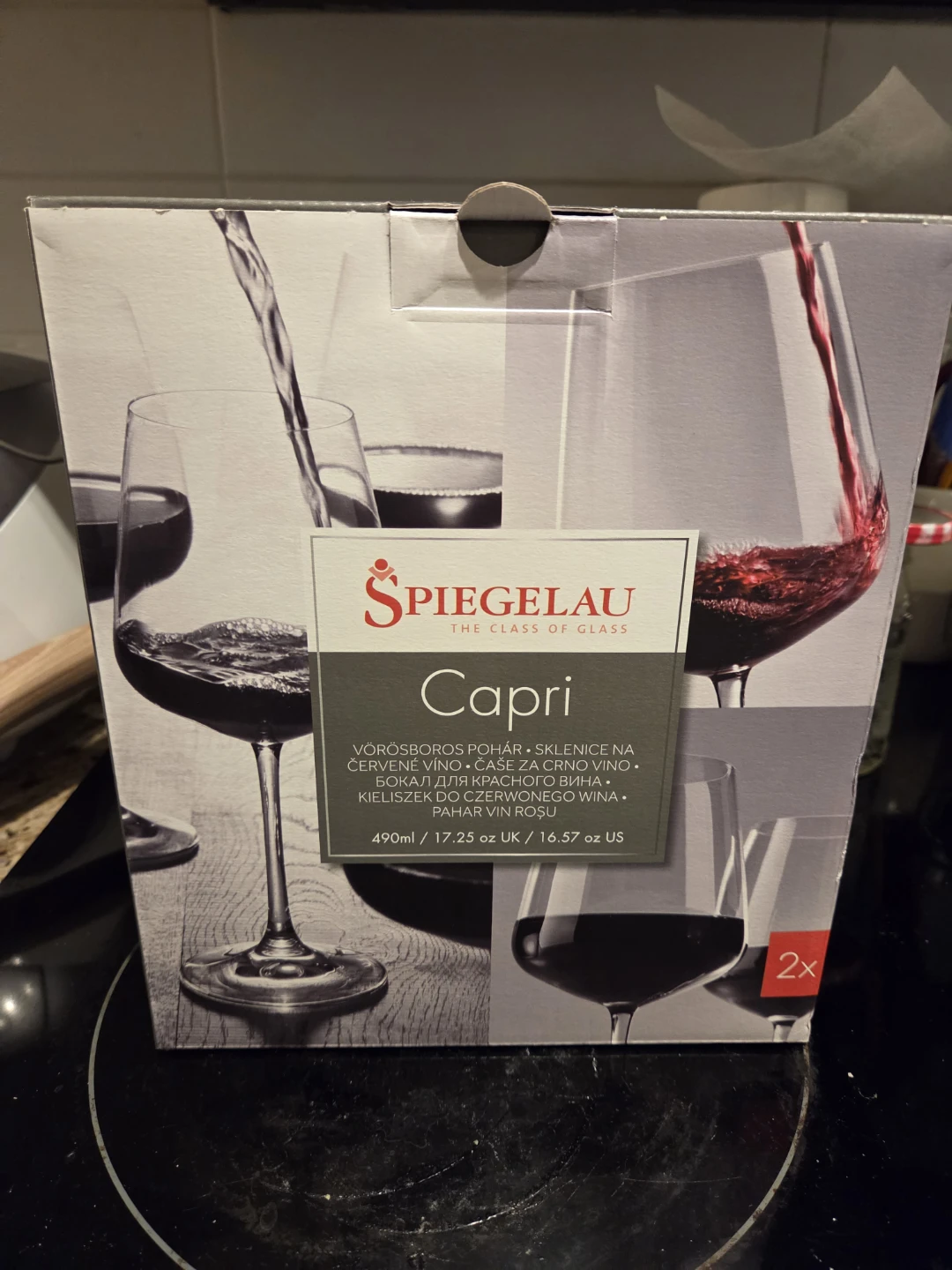 Spiegelau Capri Red Wine Glasses (2)