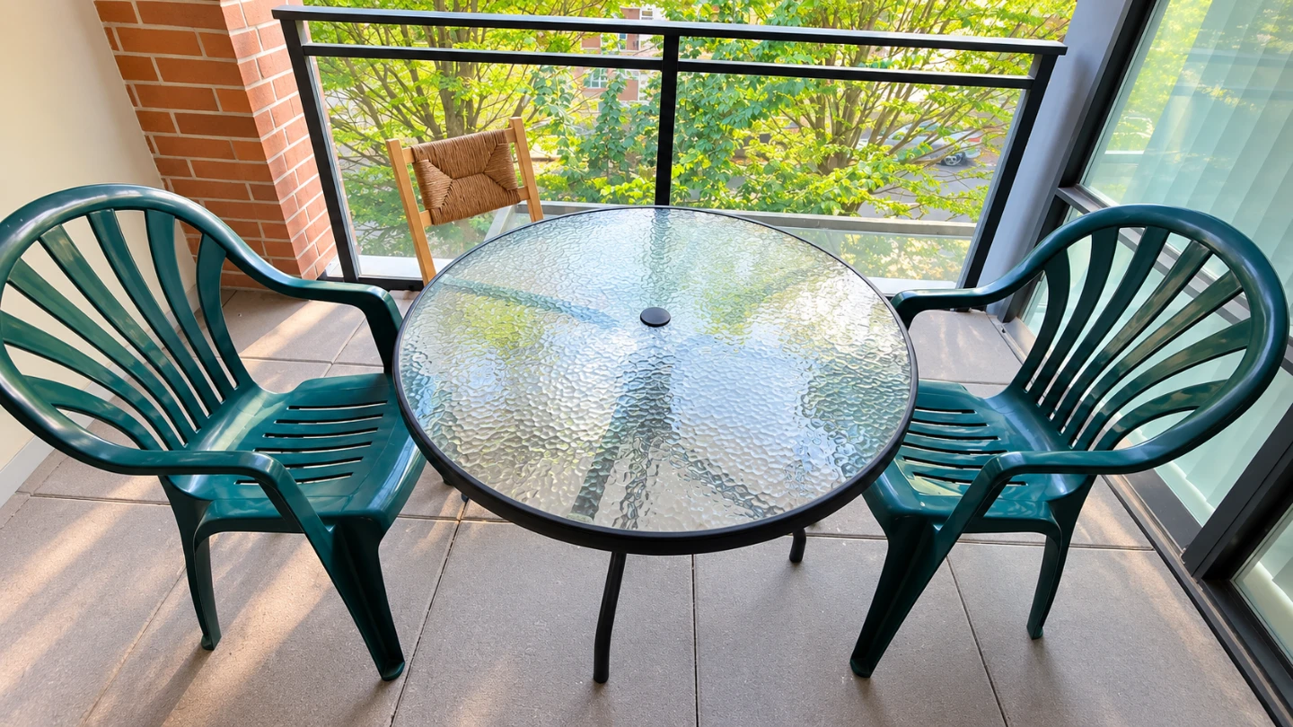 Free Ikea JONAXEL drawers, and patio table and chairs