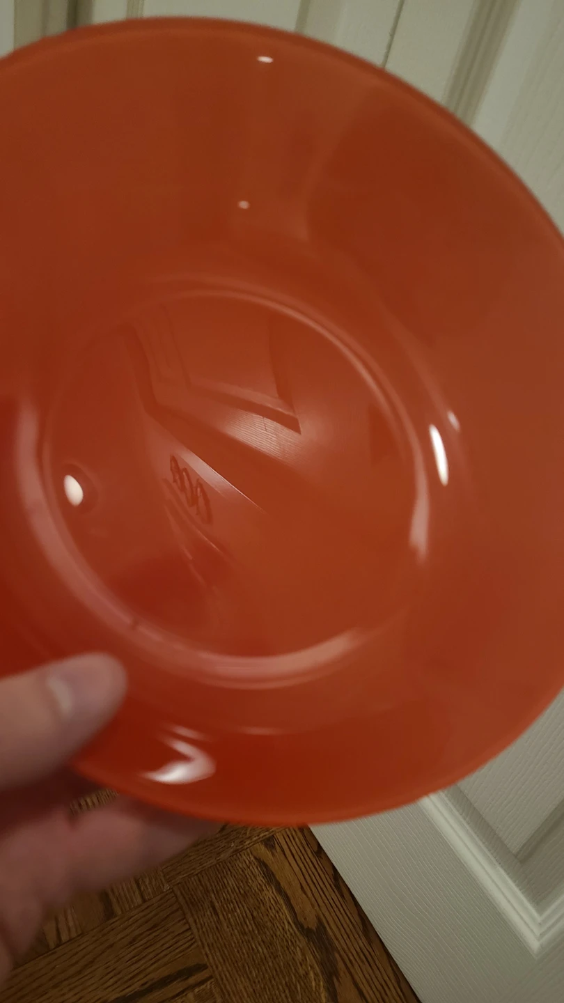 Set of 6 Vintage Orange Glass Bowls - photo 2