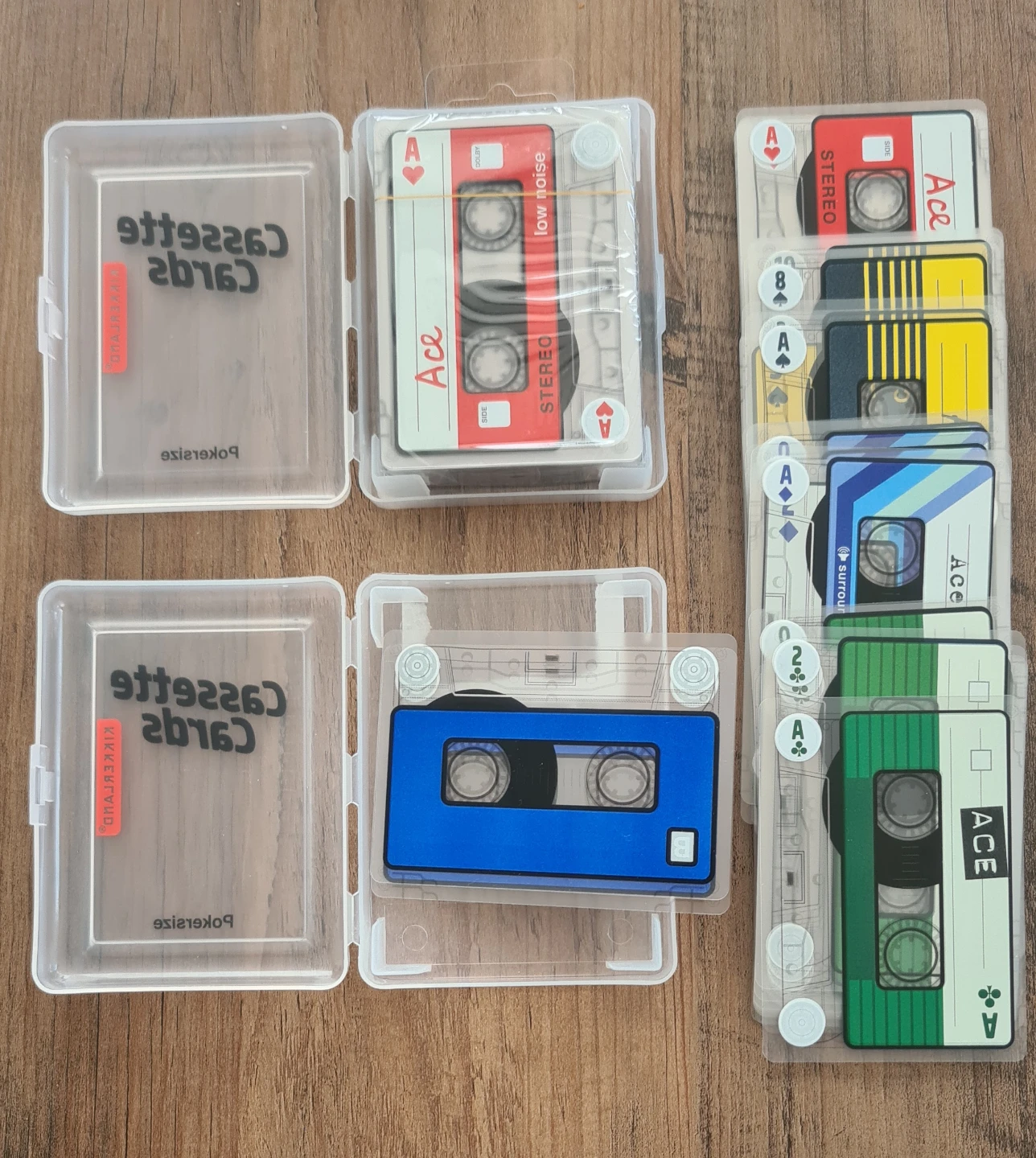 Pokerise Cassette Playing Cards – Retro Collectible