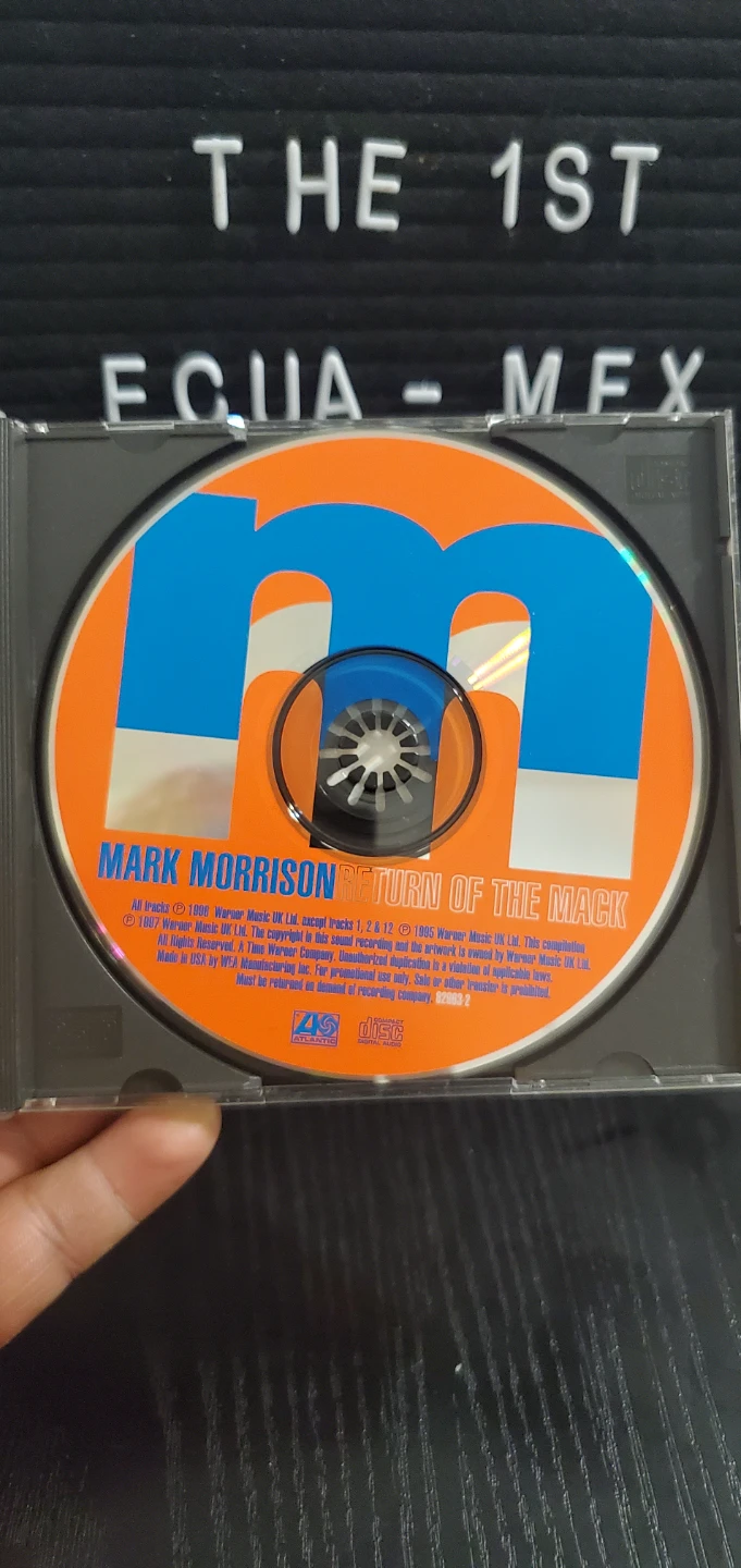 Mark Morrison Return of the Mack Audio CD - photo 3