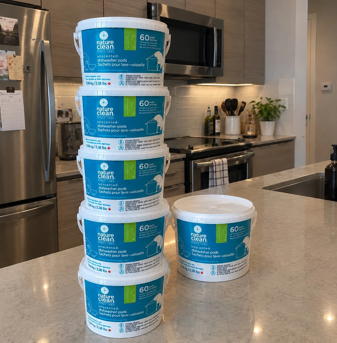 Original Price $22- 60 Nature Clean Dishwashing Pod Packs