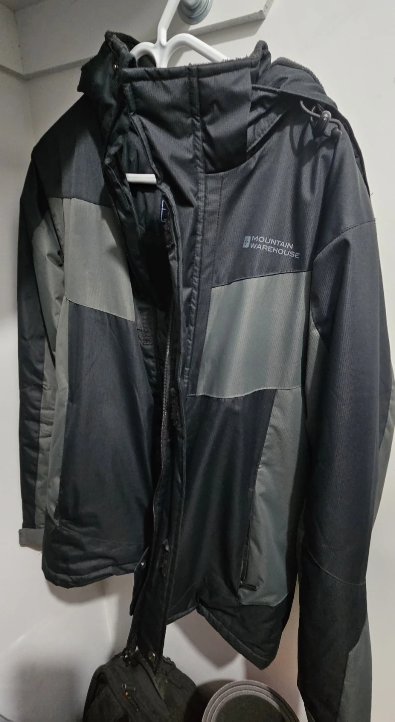 Men's Fall/Winter Jacket- Fleece Lined and Water Repellent