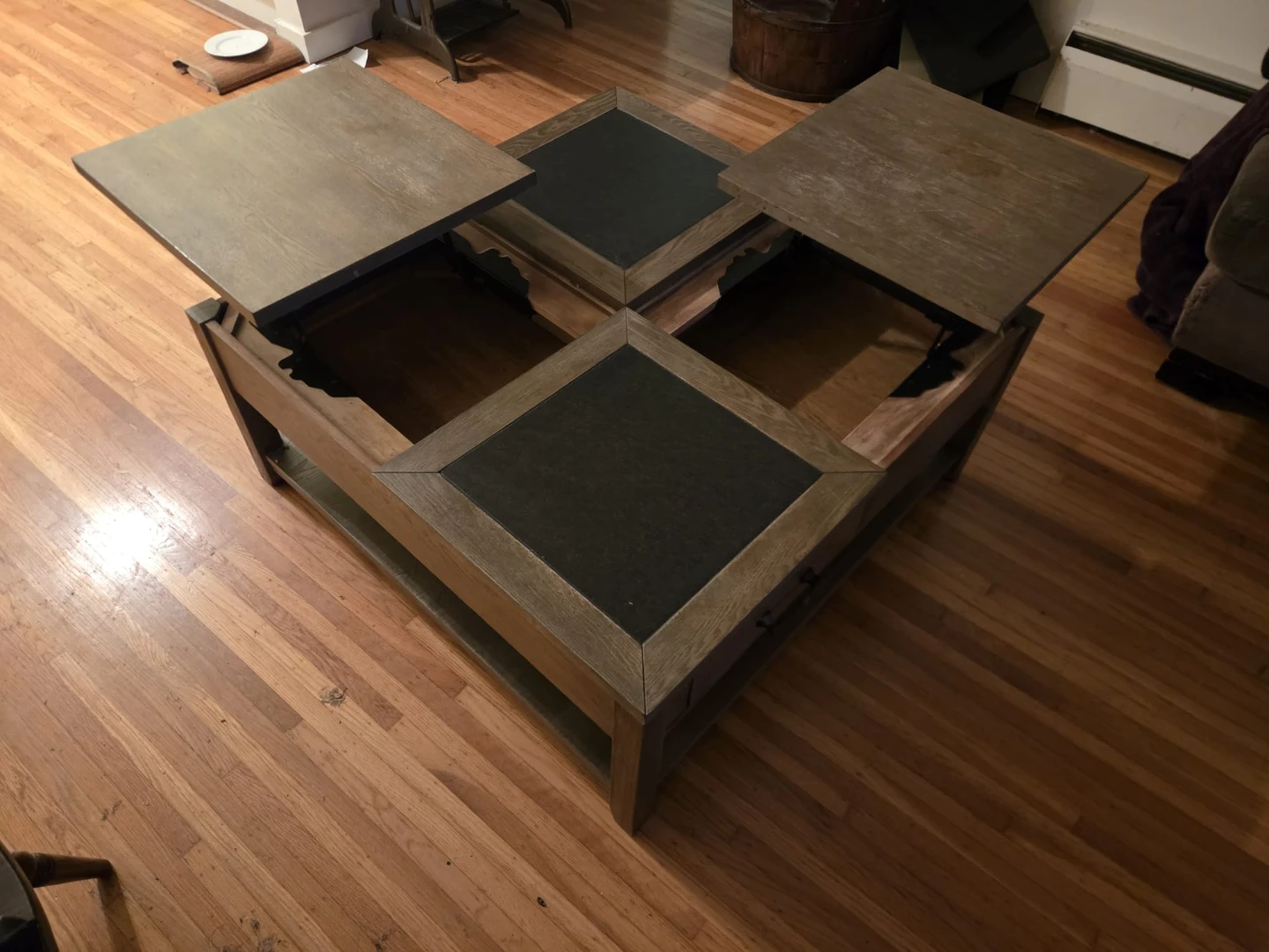 Convertible Storage Coffee Table - photo 3