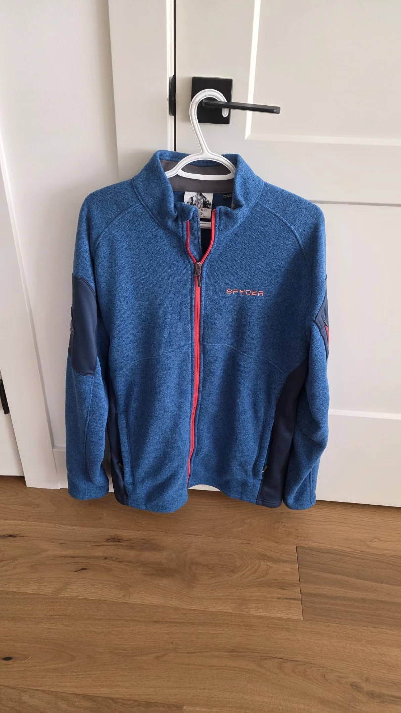 Like New - Spyder fleece jacket (Size L)