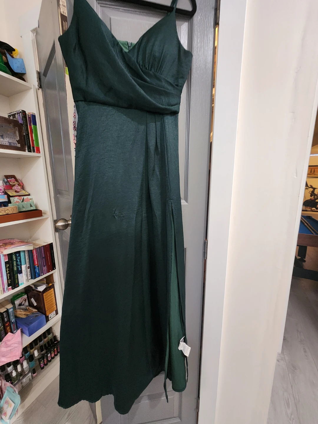 Dark Green Floor-Length Formal Dress - photo 3