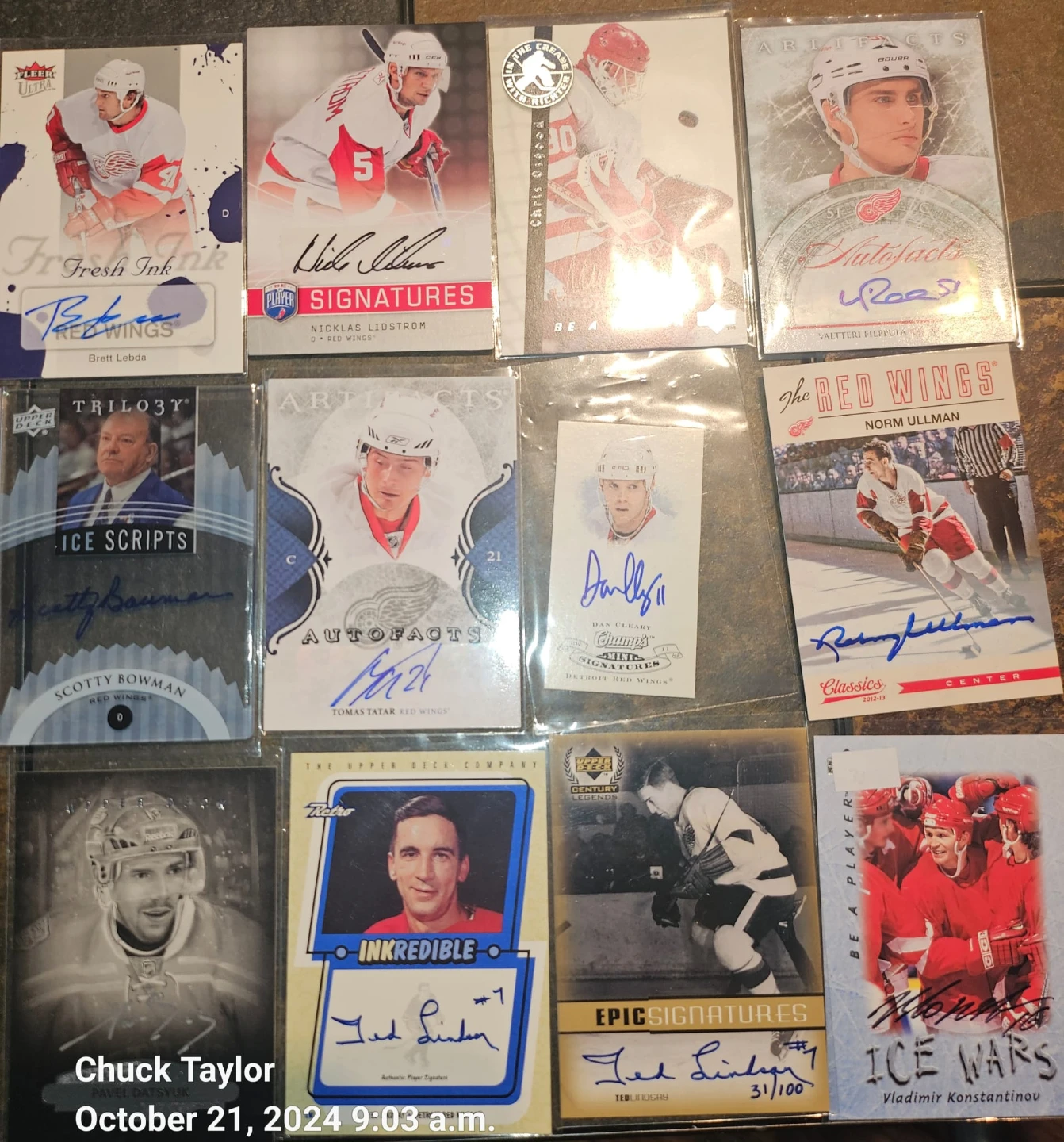 Collection  Autographed NHL Hockey Cards PICK THE ONES YOU WANT