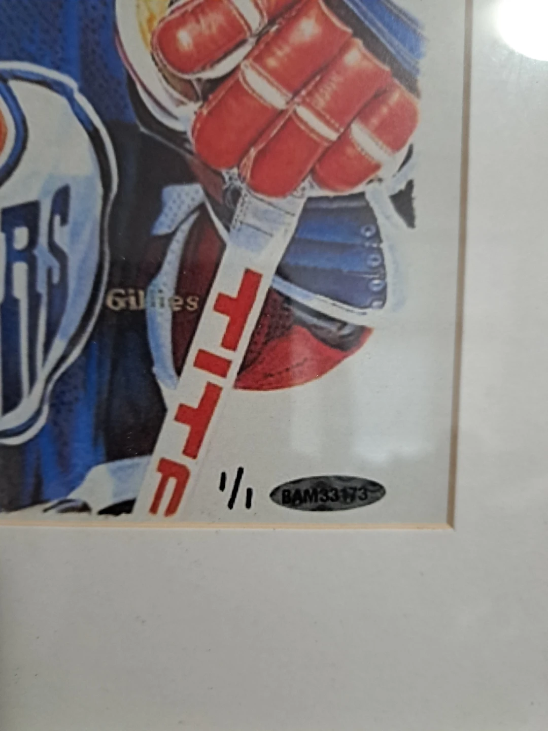 Wayne Gretzky Edmonton Oilers Framed Print 1/1 - photo 3