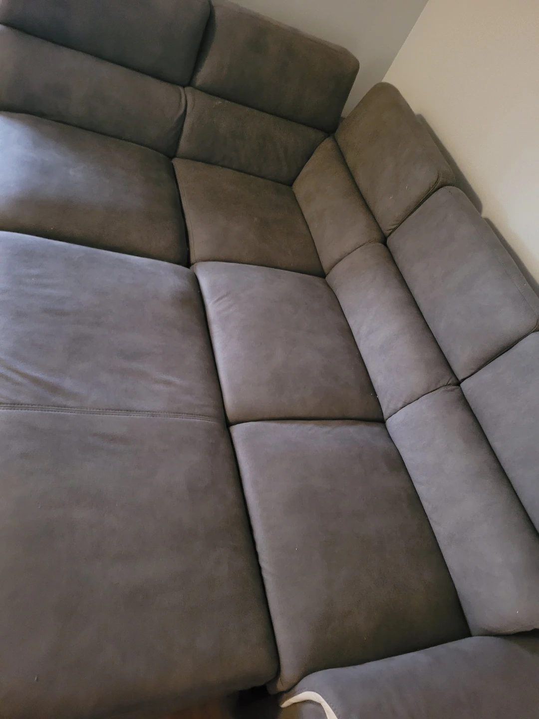 Dark Grey Sectional Sofa - photo 2