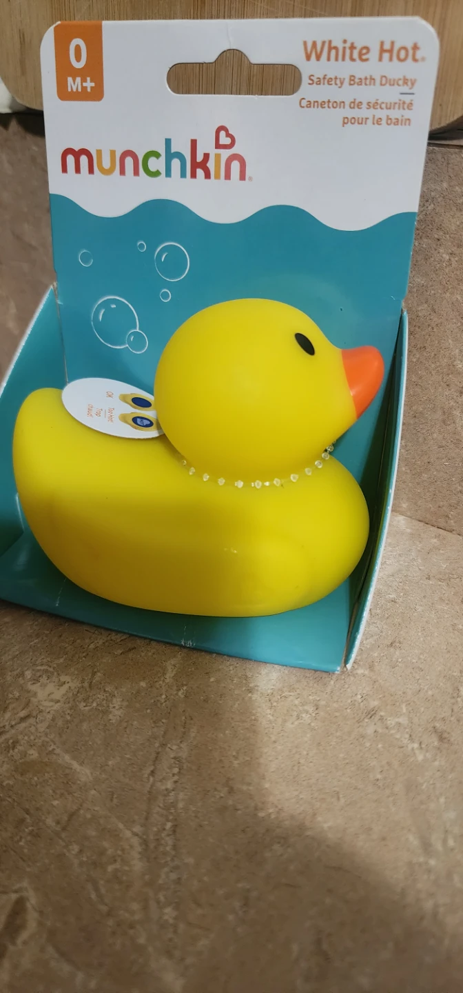 Munchkin White Hot Safety Bath Ducky