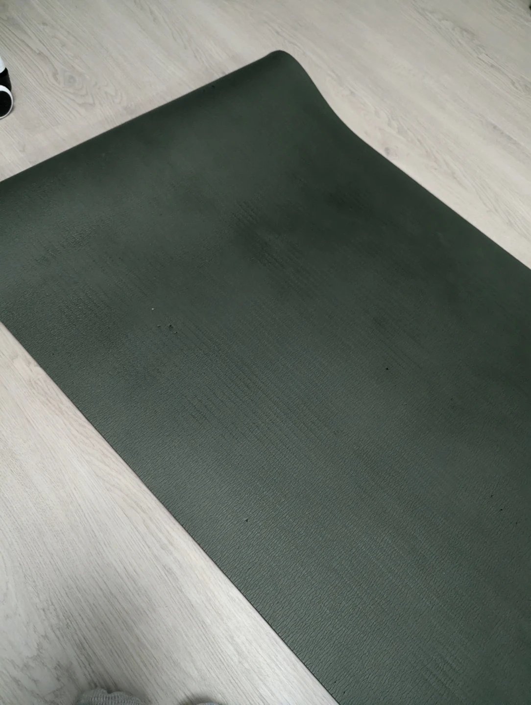 Dark Green Exercise Yoga Mat - photo 2