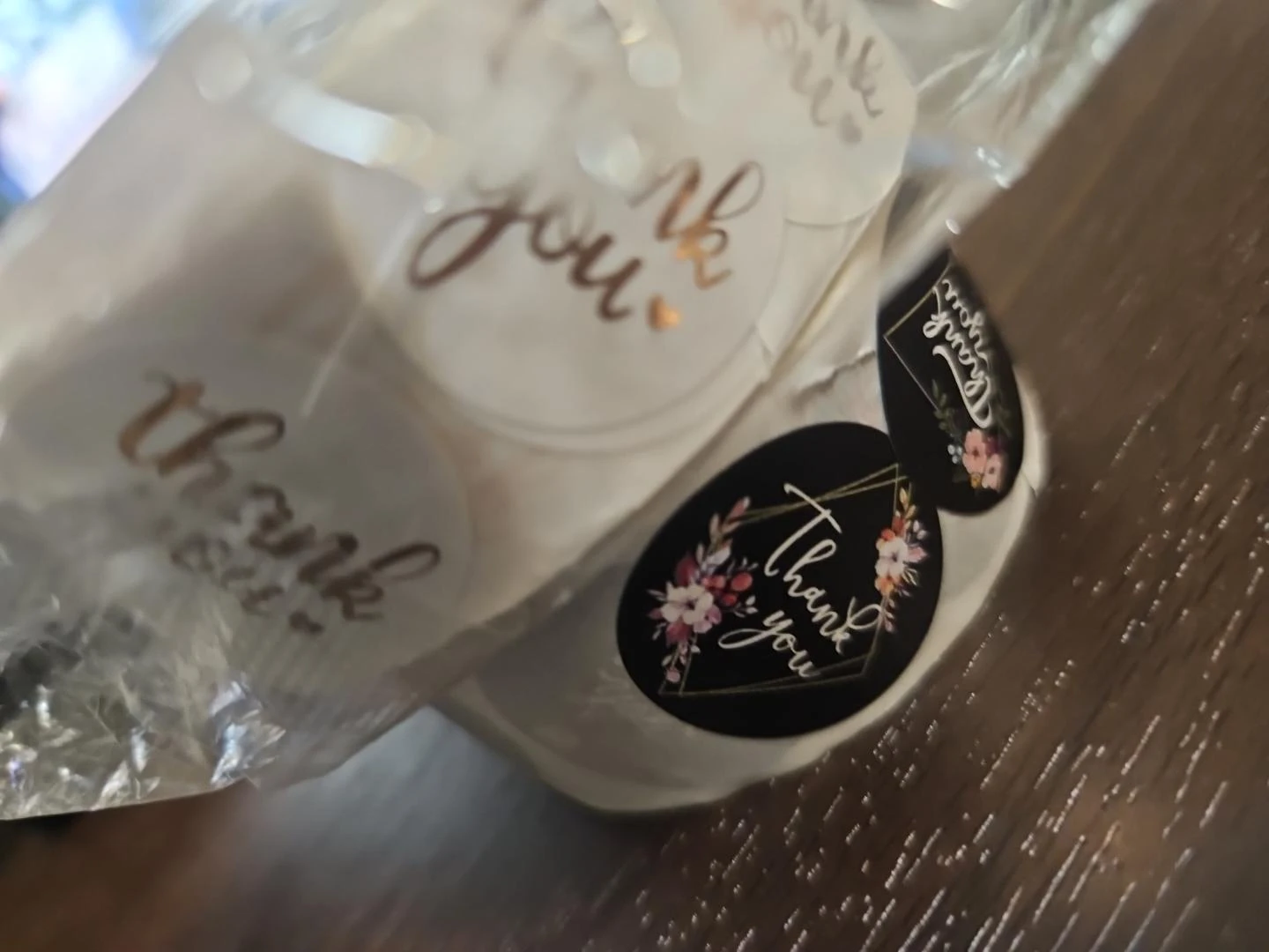 Thank You Stickers – 2 Rolls, Packaging & Gifts - photo 3