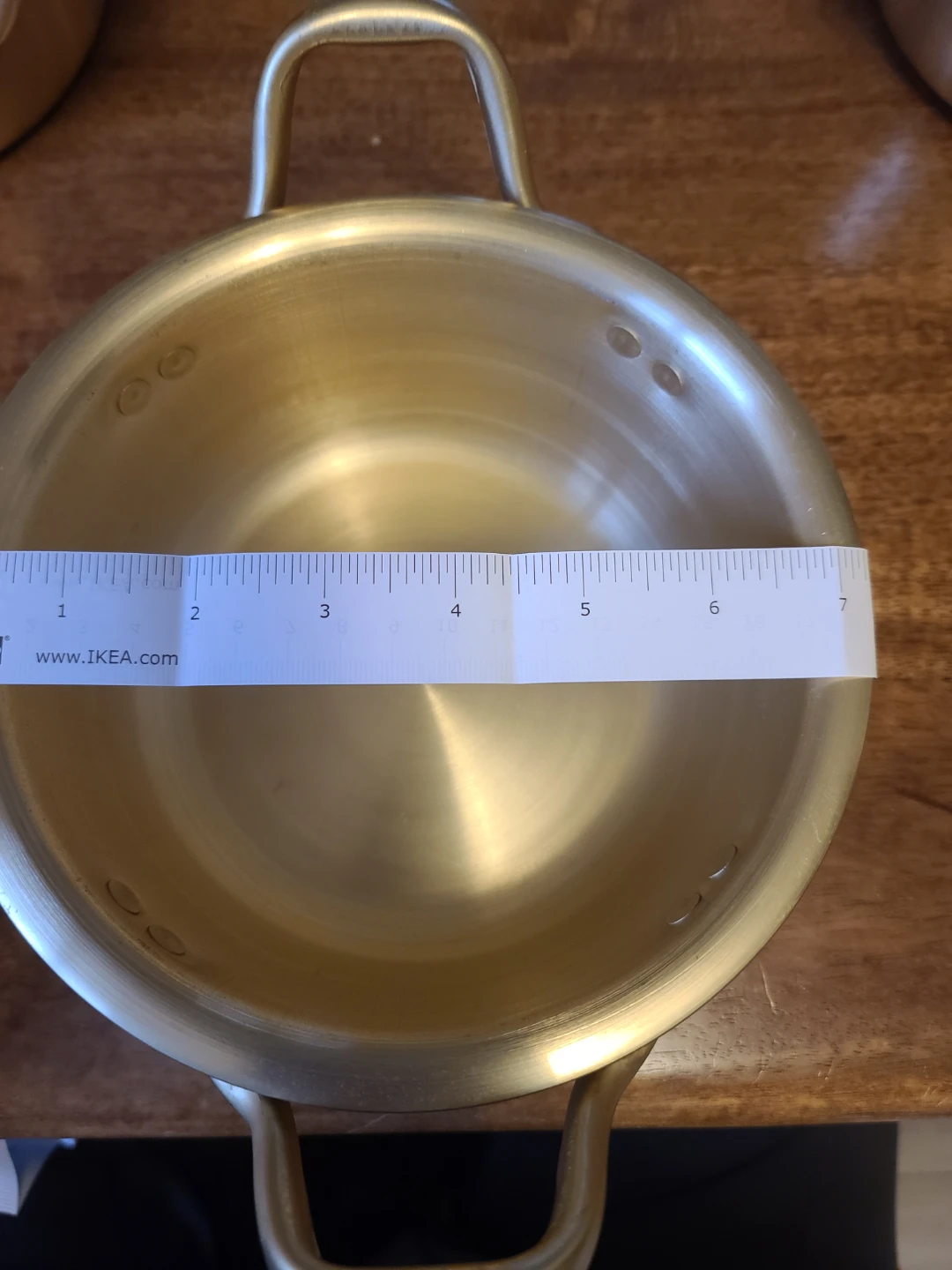Set of 10 Gold-Tone Aluminum Ramen Pots - photo 2