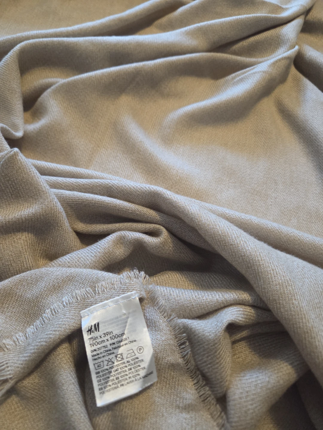 H&M Beige Scarf - photo 4