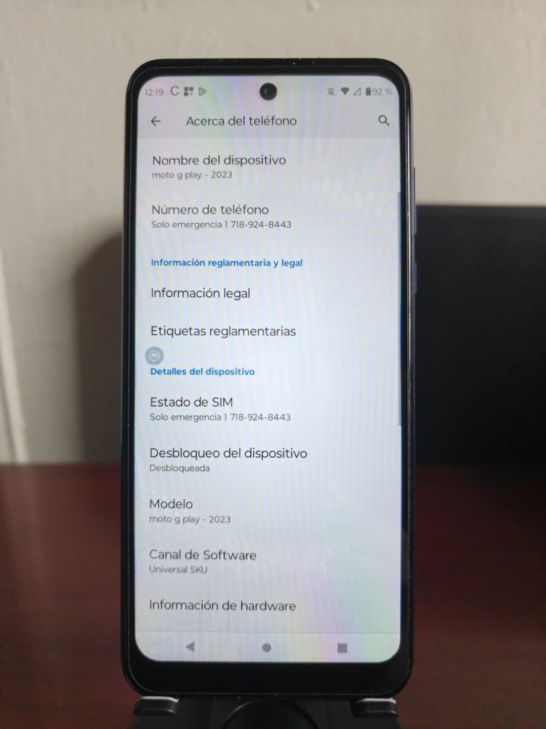 Motorola Moto G Play 2023 Smartphone