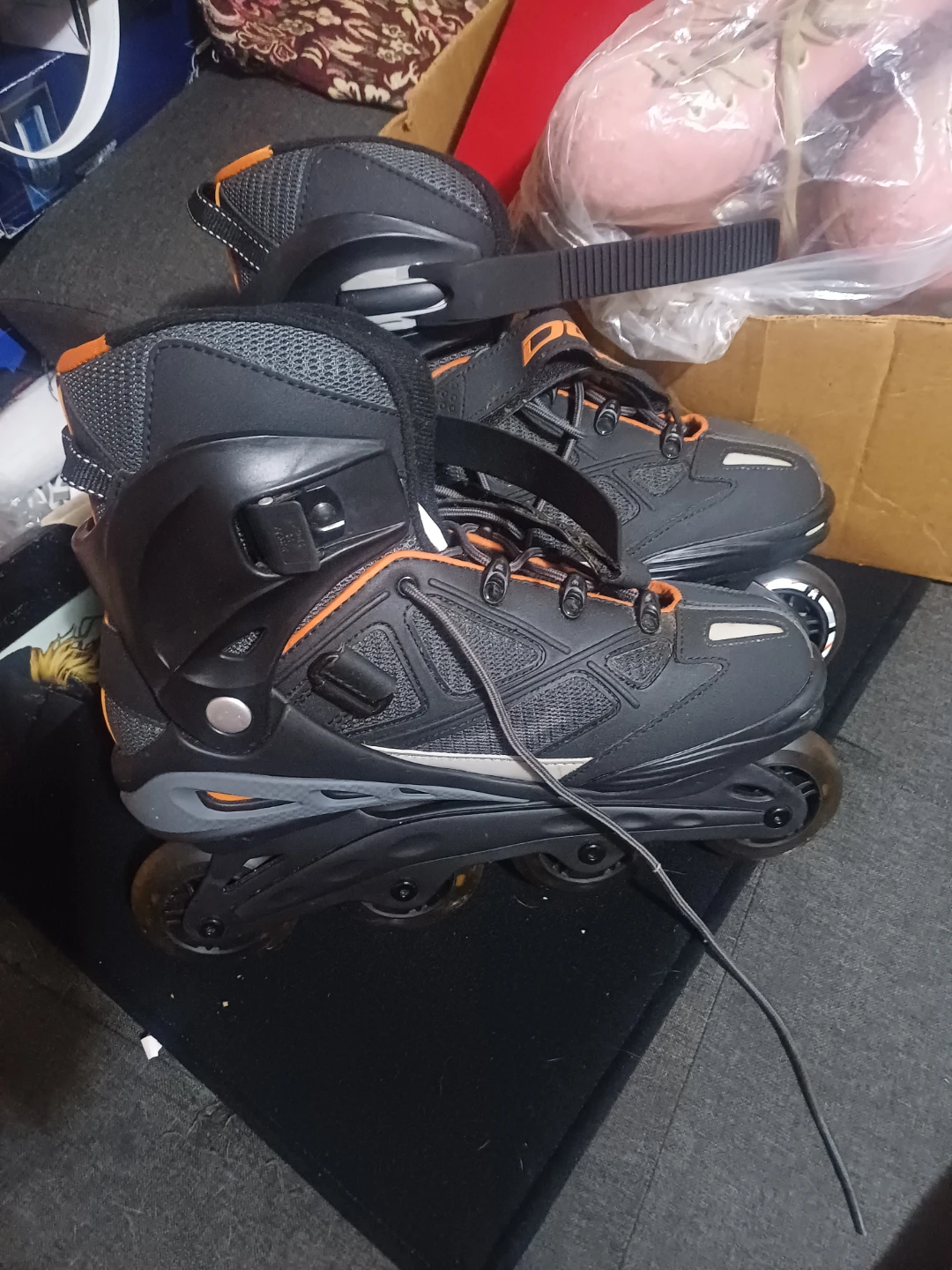 DBX Inline Skates Black and Orange