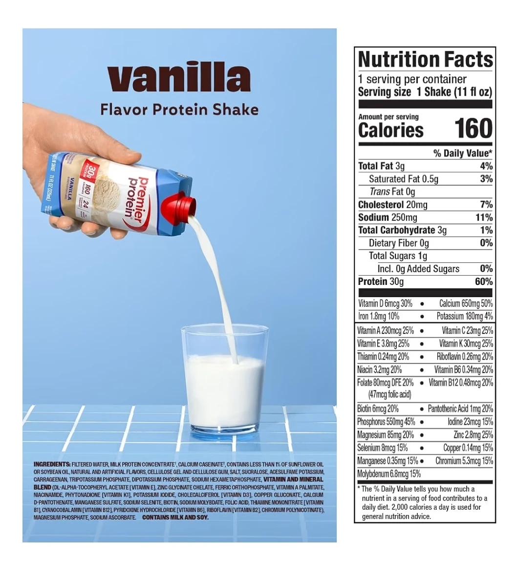 Premier Protein Vanilla Shakes 18-Pack - photo 2