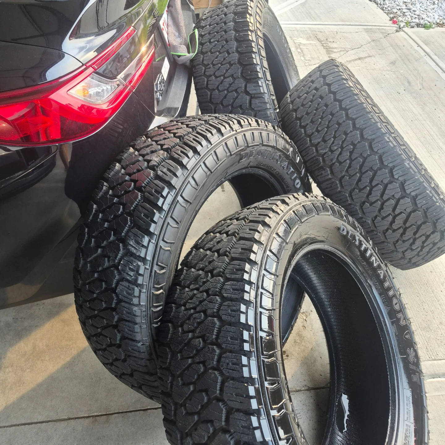 Set of 4 Firestone Destination X/T Tires - photo 4