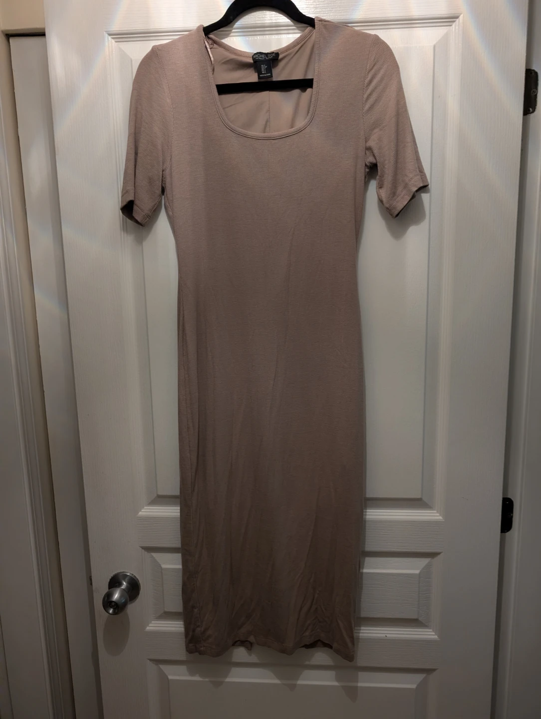 Rachel Zoe beige scoop neck midi dress - photo 2