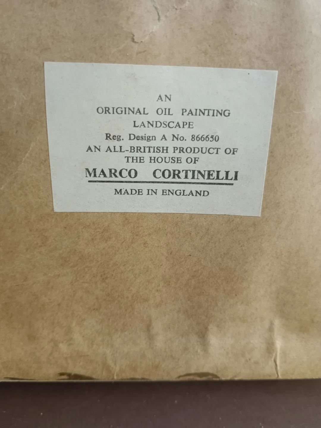 Marco Cortinelli Original Oil Painting - photo 5