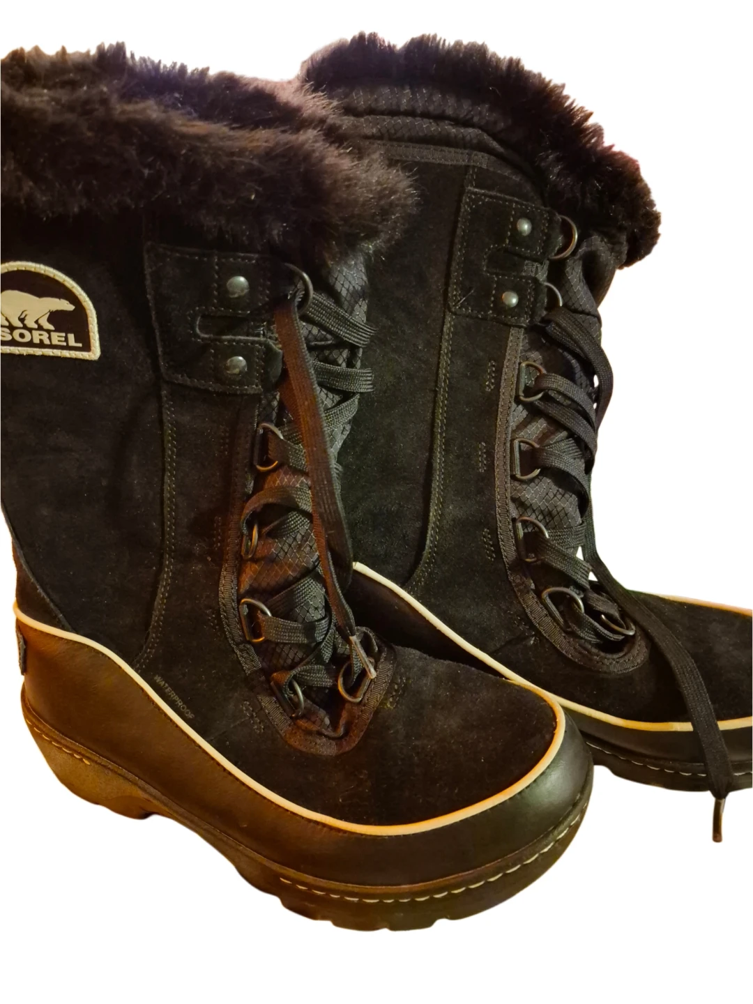 Black Sorel Winter Boots