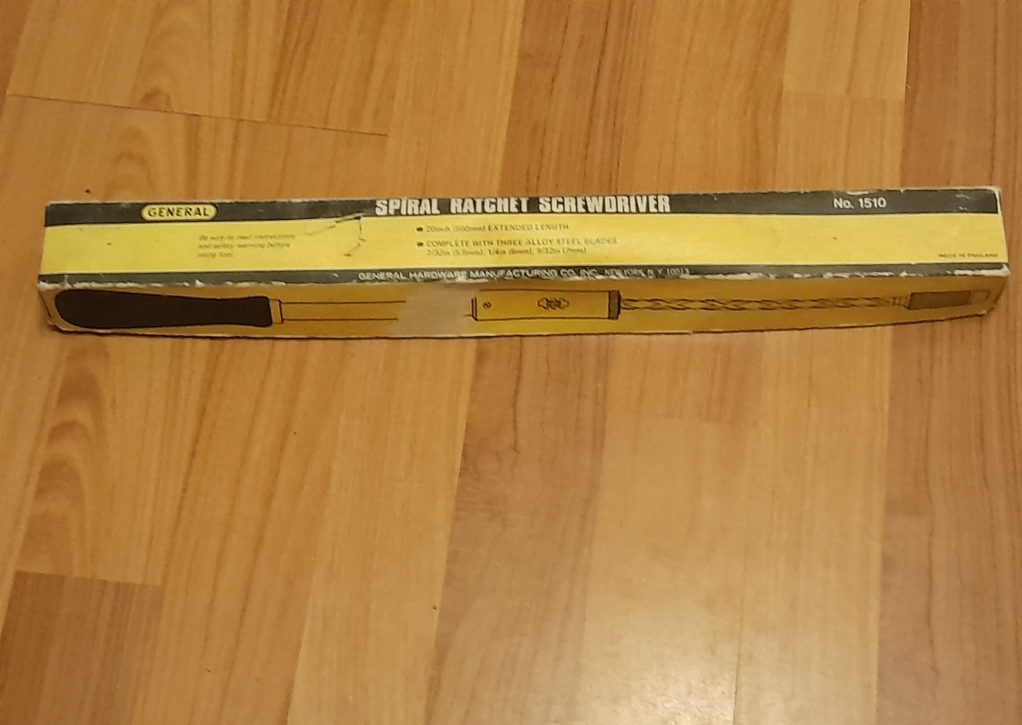 General Hardware Spiral Ratchet Screwdriver No. 1510 - photo 4