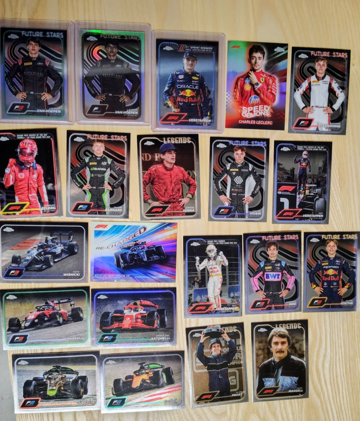 Lot, Topps Chrome Formula 1  Card Collection