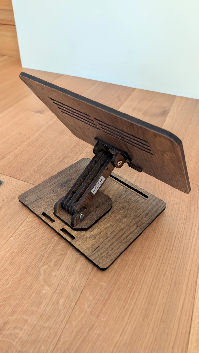 Vigowood Adjustable Wooden Music / Book Stand - photo 4