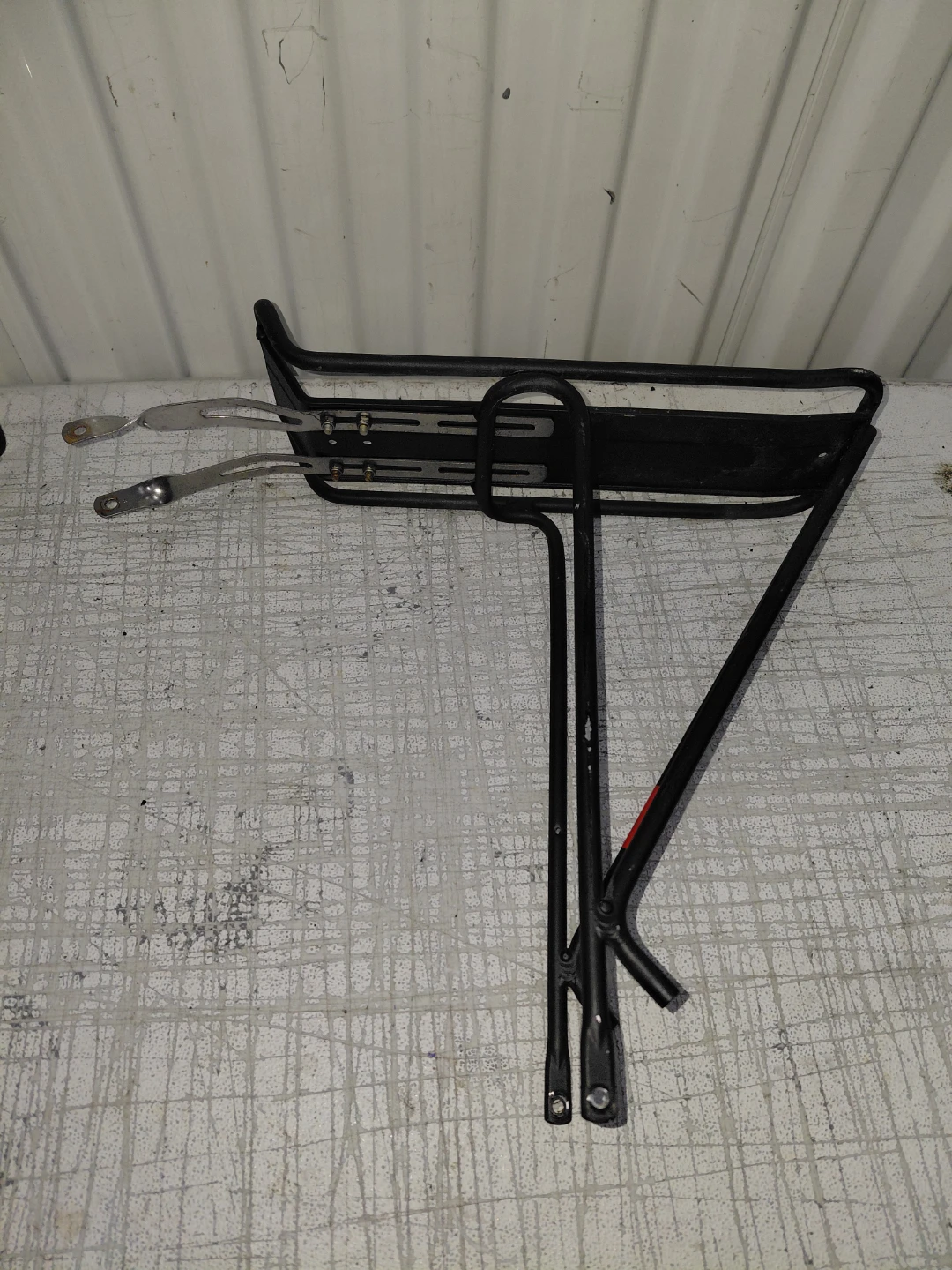 Black Rear Bicycle Rack
