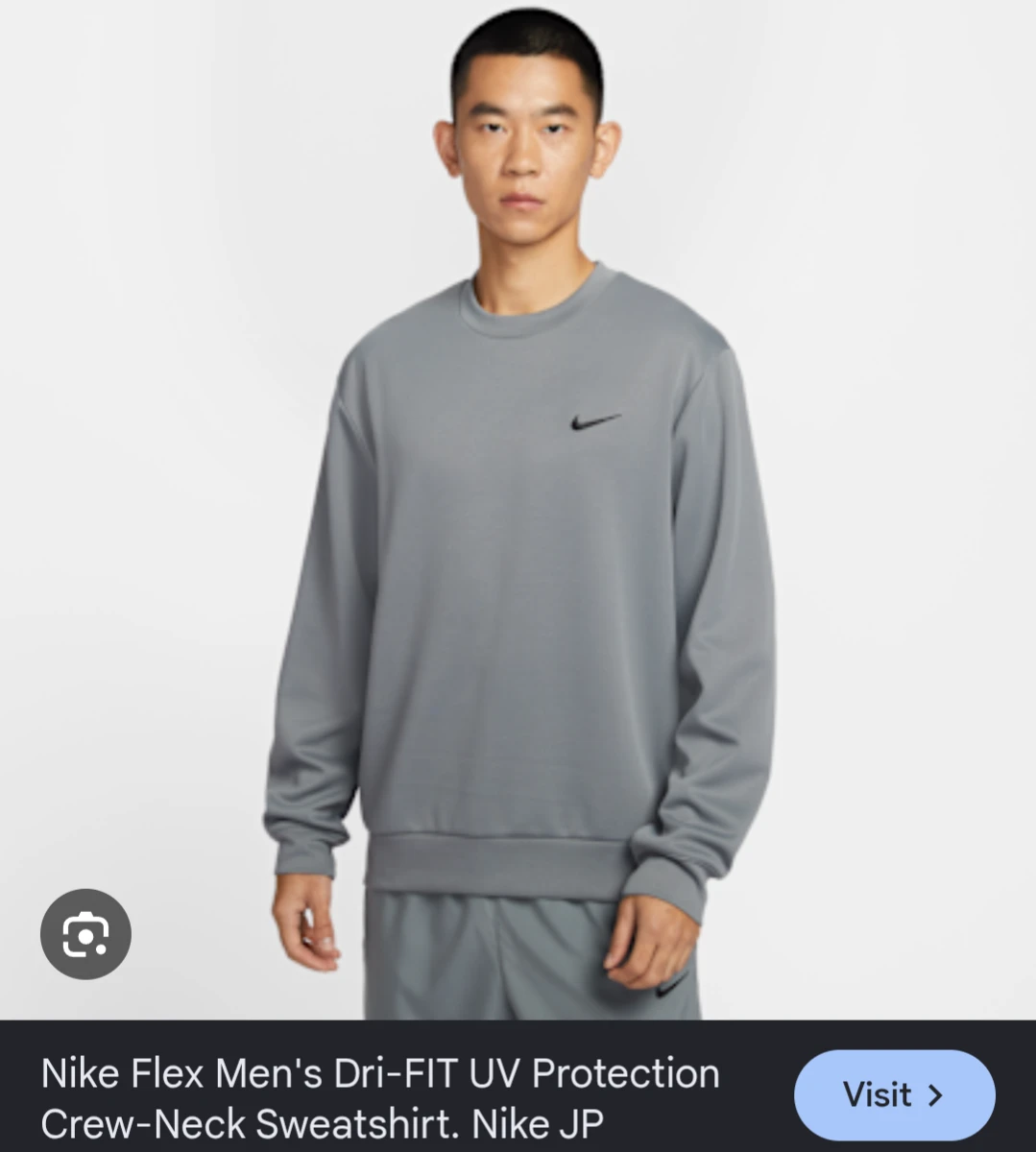 Nike Flex Dri-FIT Crew-Neck Sweatshirt