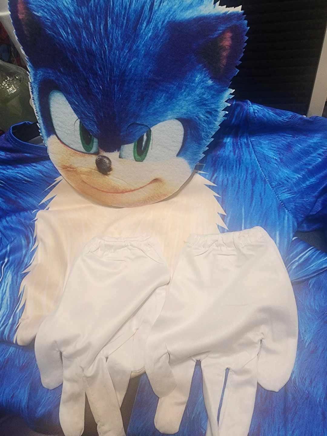 Sonic the Hedgehog Kids Costume Size 120 (5T)