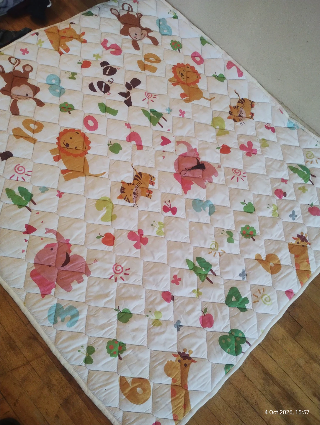Padded baby playmat/playpen floor mat for kids - photo 3