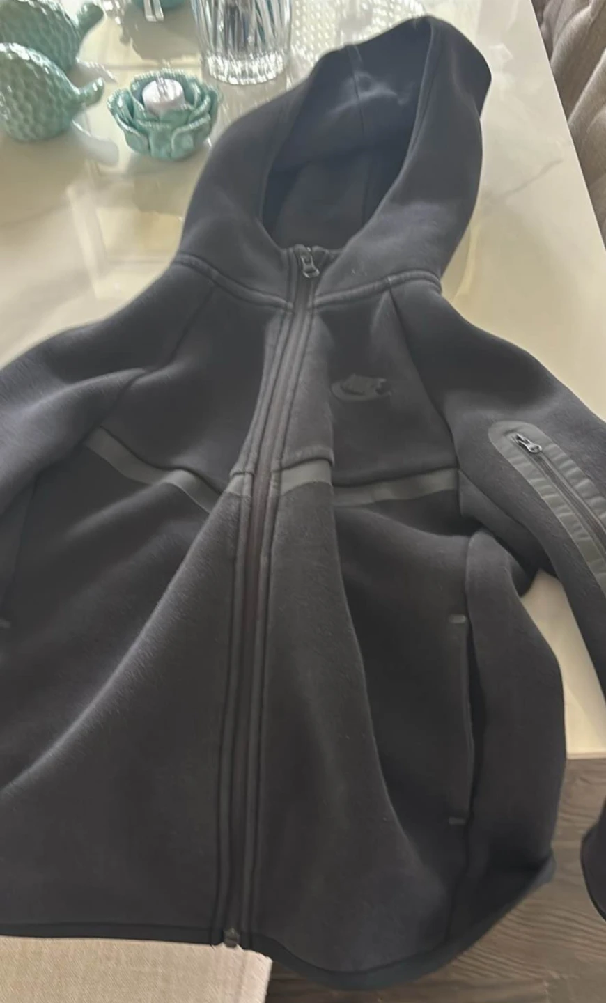 Nike Tech Fleece Black Hoodie