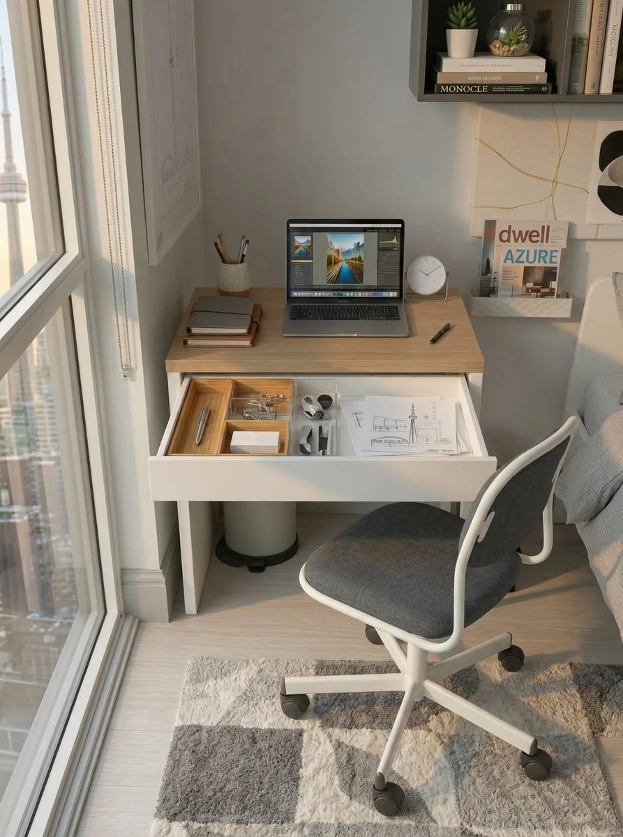 ✴️ Bundle IKEA MICKE Desk & Swivel Chair - photo 2