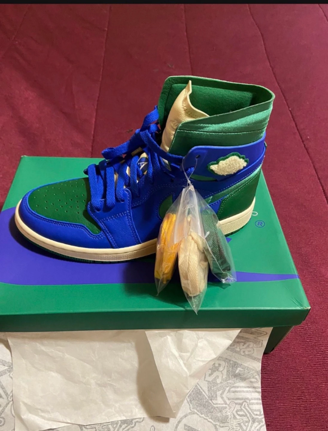 Nike WMNS Air Jordan 1 Zoom CMFT SP Hyper Royal Pine Green