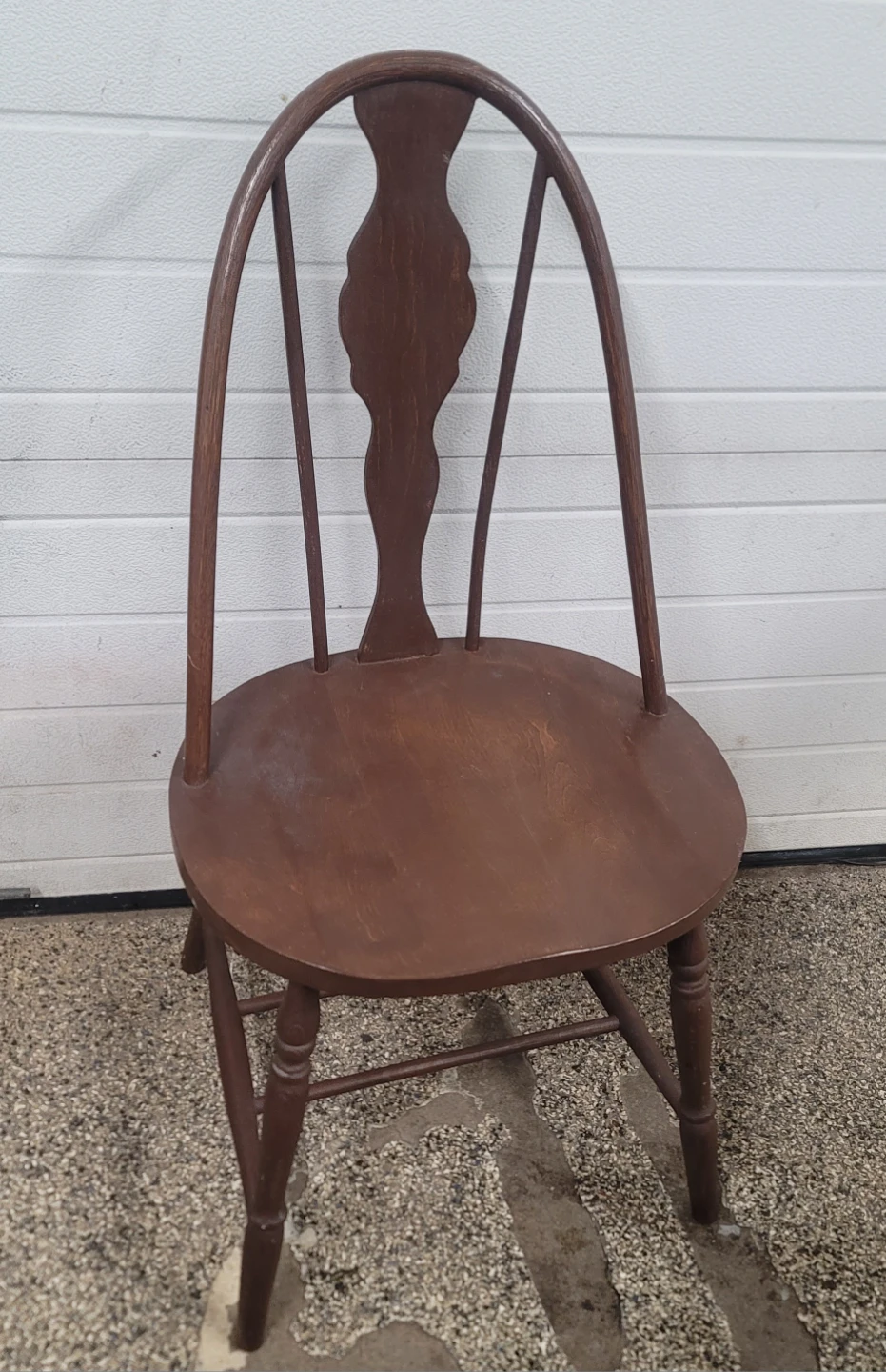 Solid wood spindle back chair - photo 2