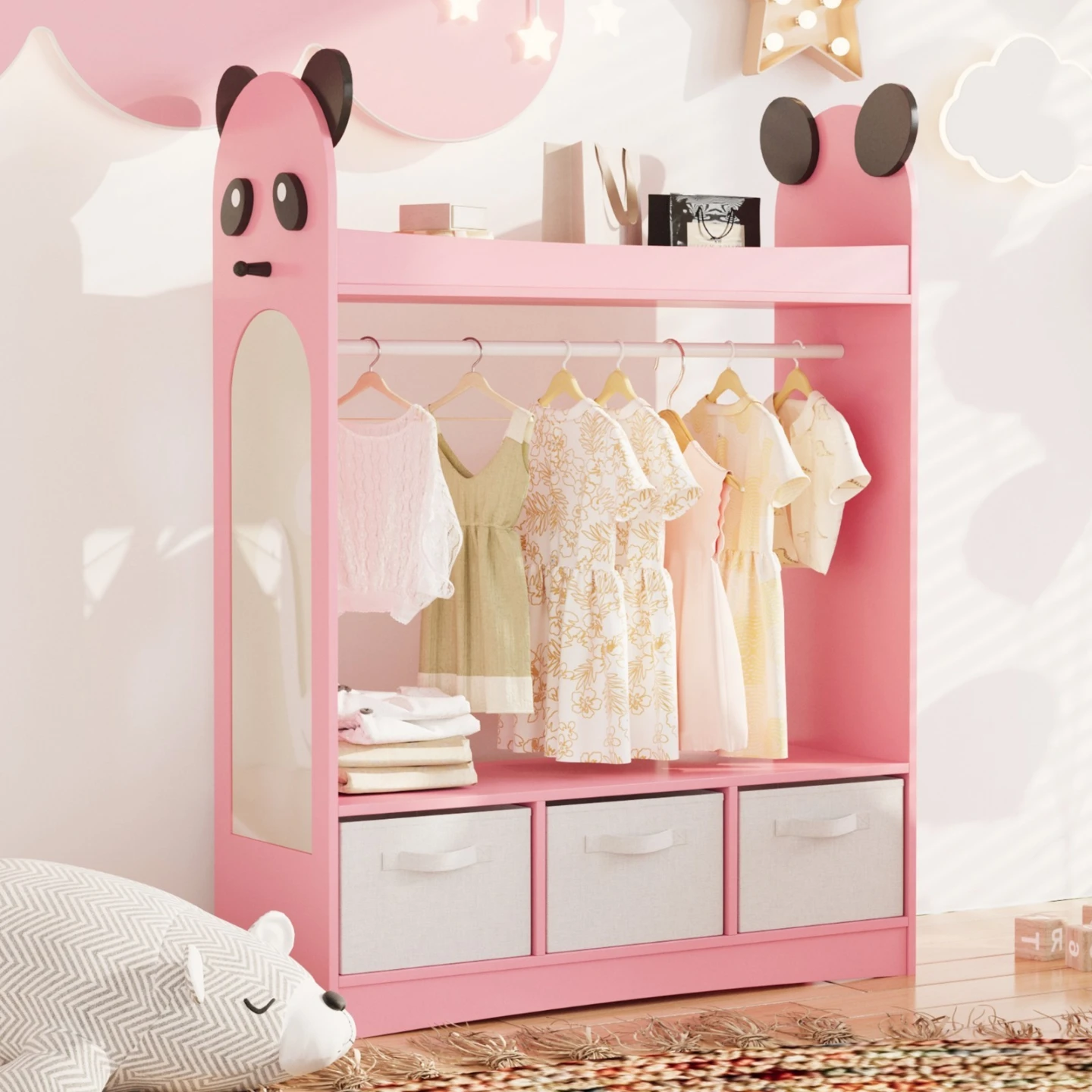 NEW Pink Panda Cabinet for girls - photo 3