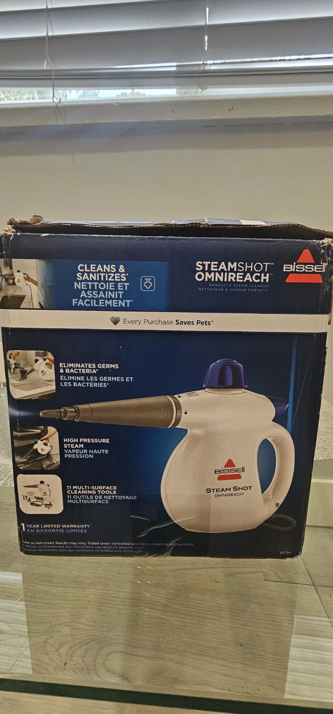 Bissell SteamShot OmniReach Handheld Steam Cleaner - photo 4