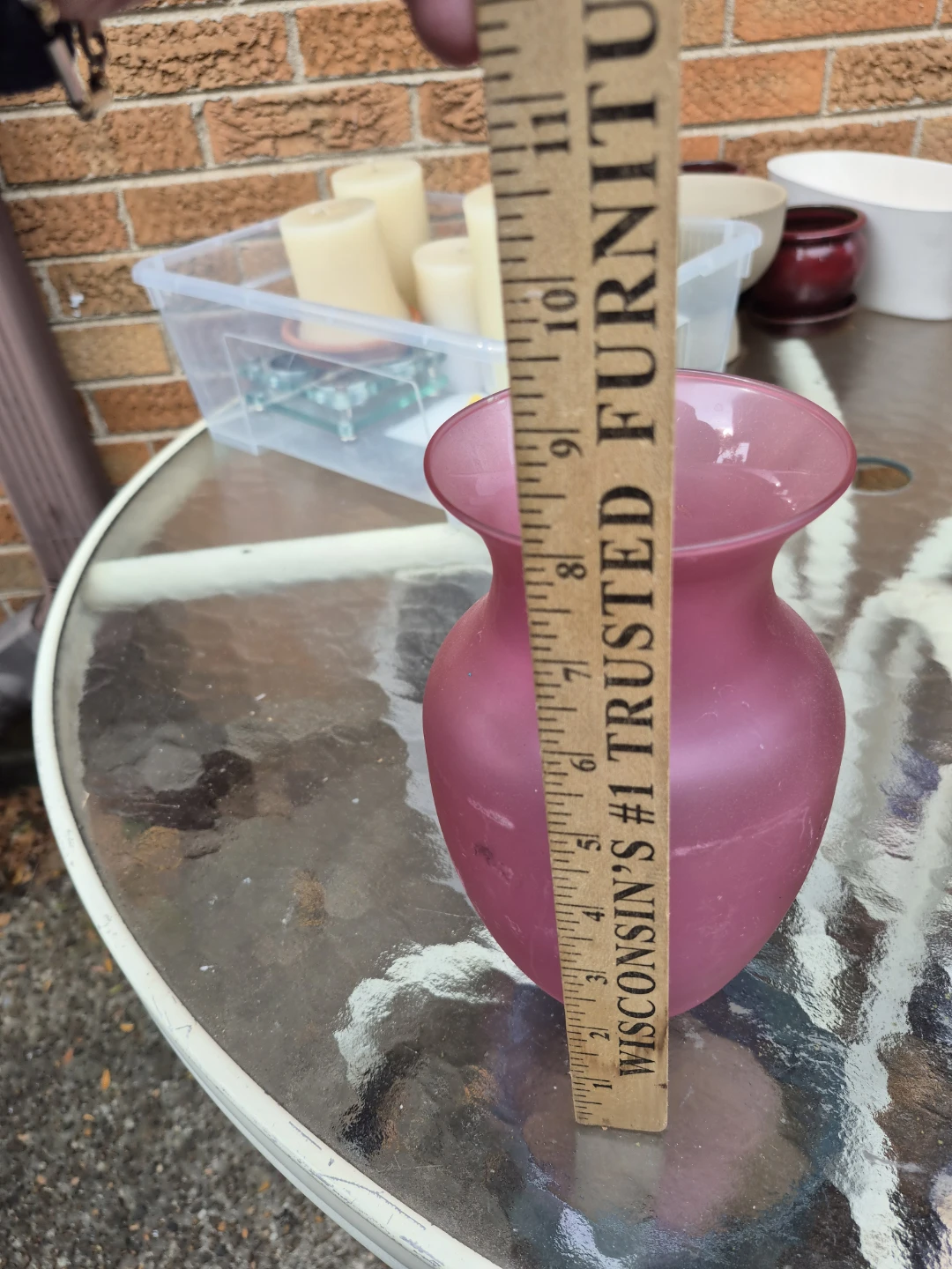 Pink vase ((Skokie) - photo 2