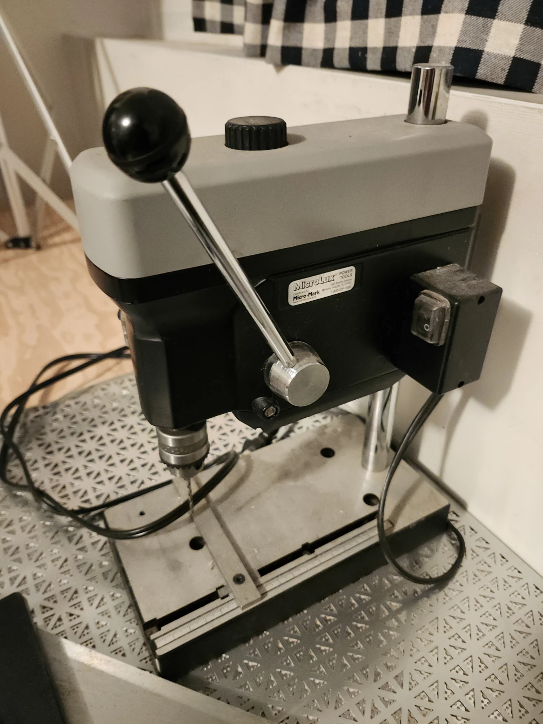 MicroLux Power Tools Bench Drill Press