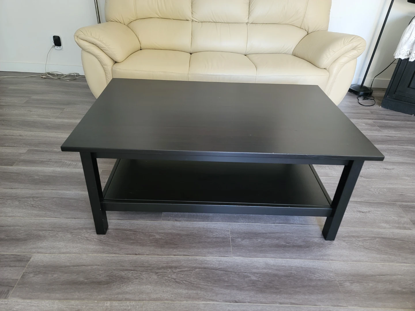 Black Ikea Coffee Table - photo 4