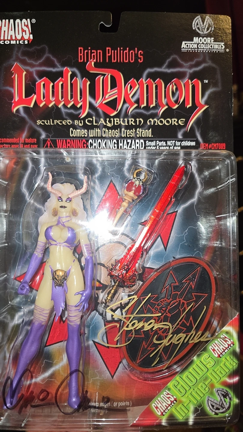 ULTRA RARE Signed Chaos Comics Lady Death Evil Ernie Purgatori - photo 3