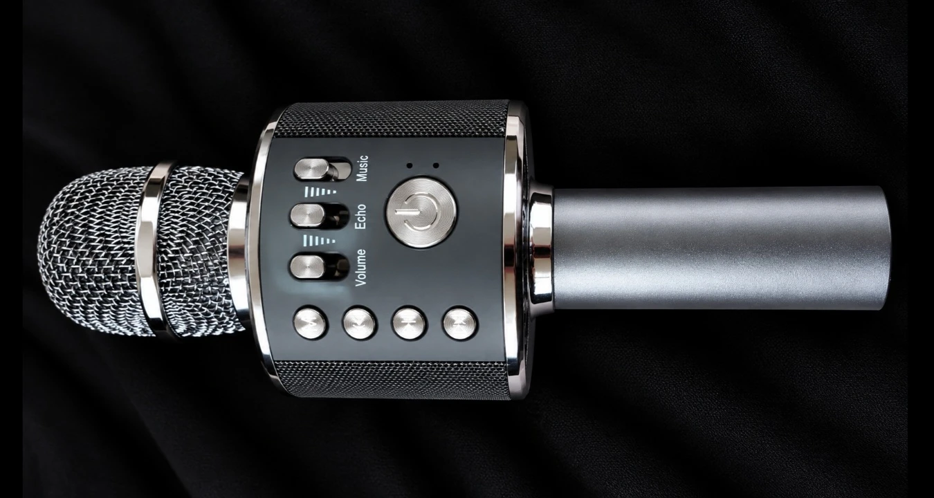 Karaoke Microphone Q37 Wireless Bluetooth /Speaker–Scarborough - photo 4