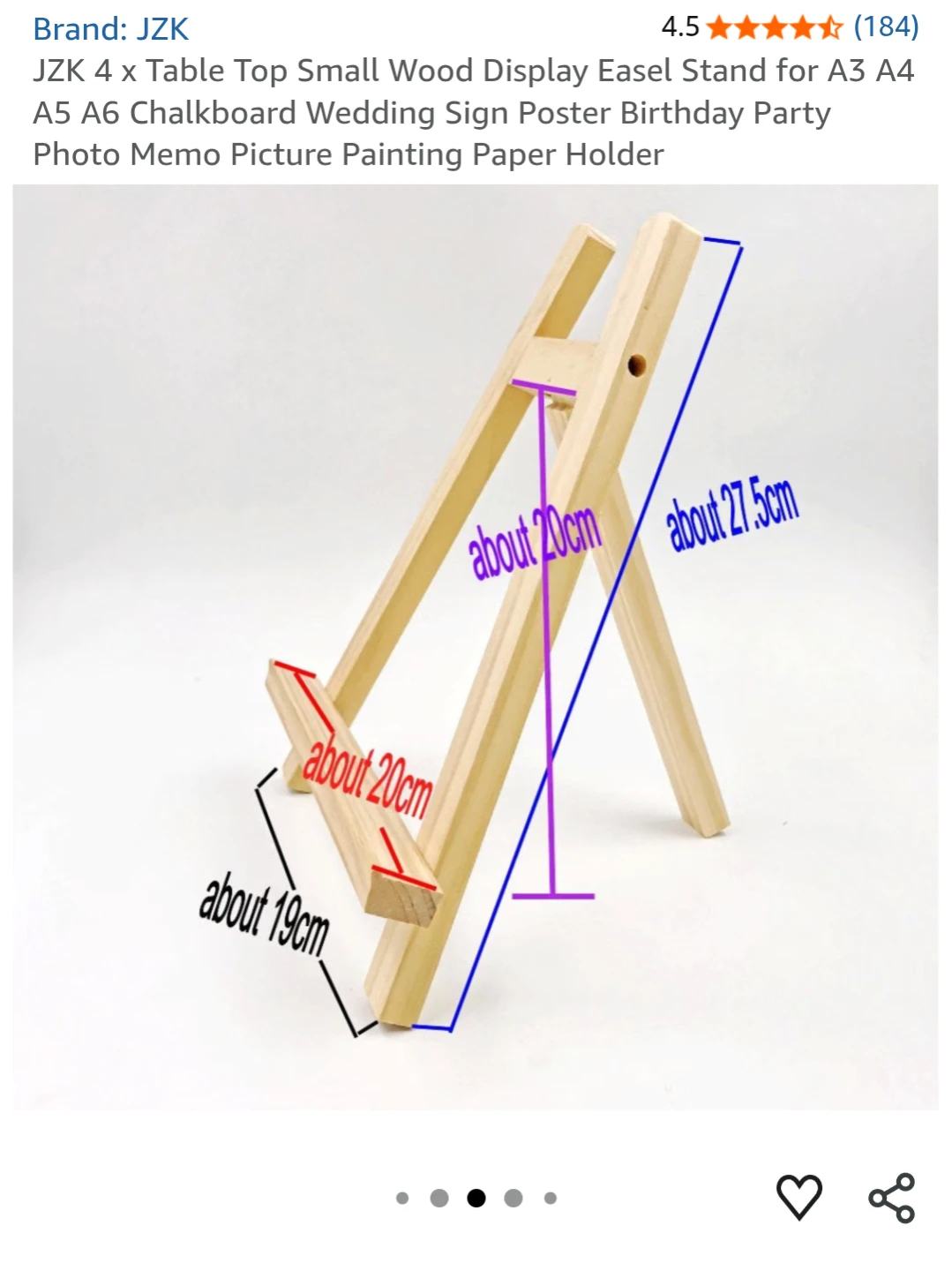 Small wooden easels - photo 2