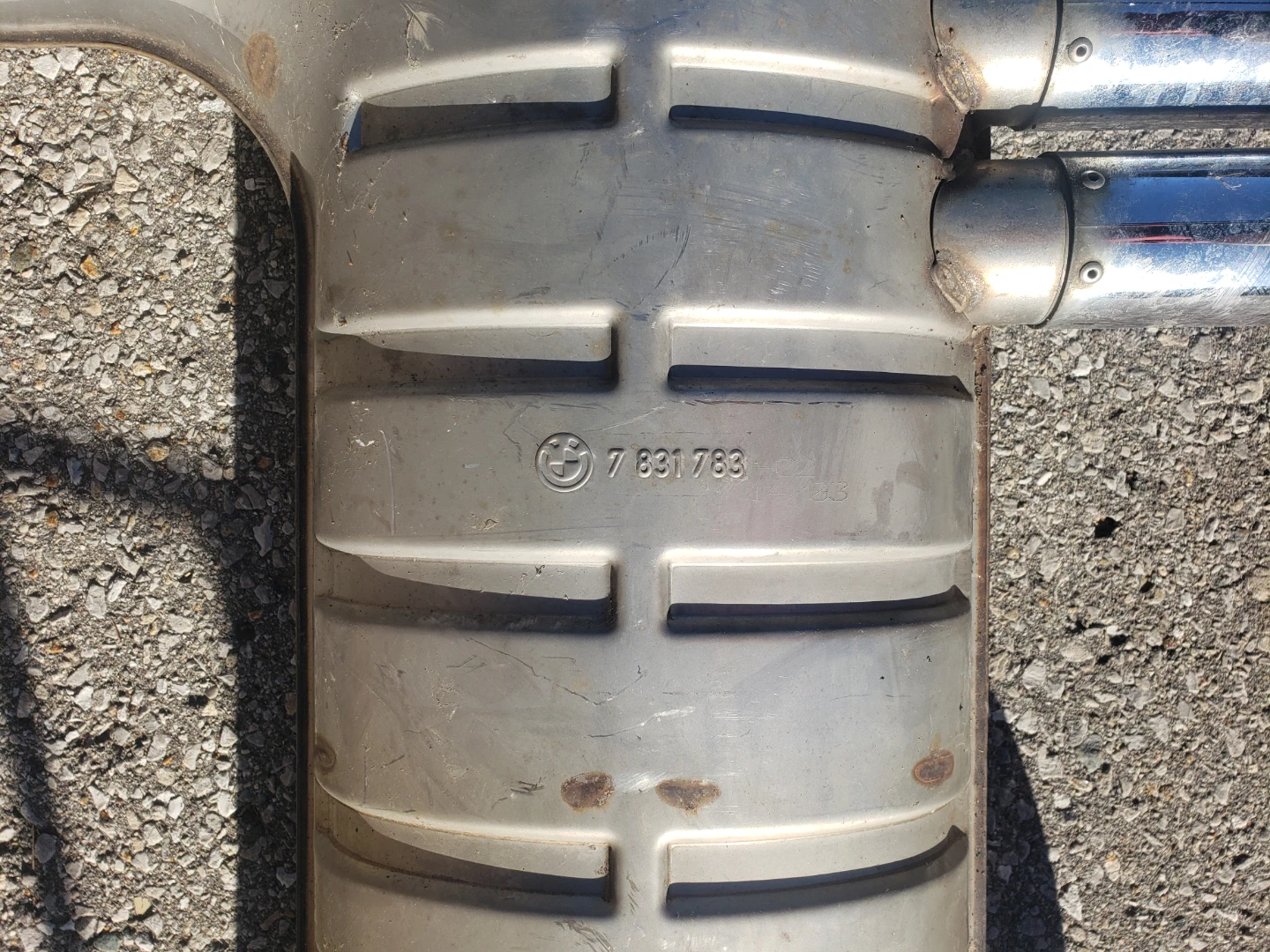 BMW Muffler Part 7 831 783 - photo 4