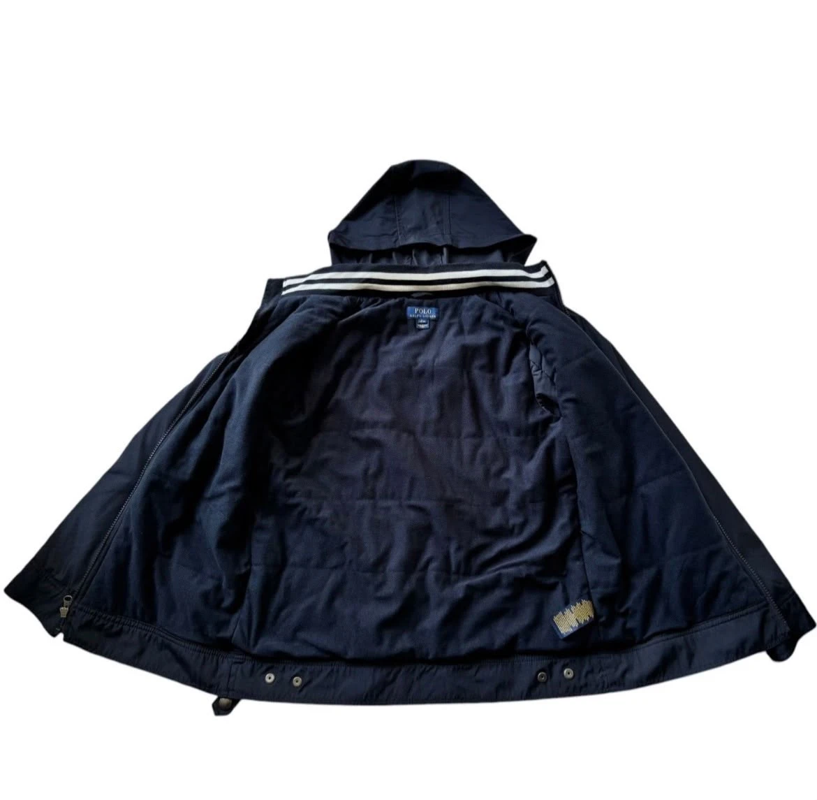 Polo Ralph Lauren Boys Navy Hooded Jacket - photo 5