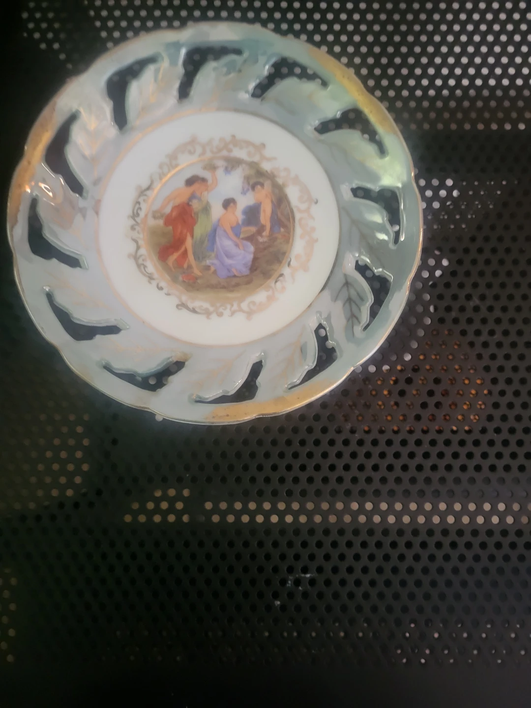 Royal Halsey Vintage Decorative Porcelain Plate