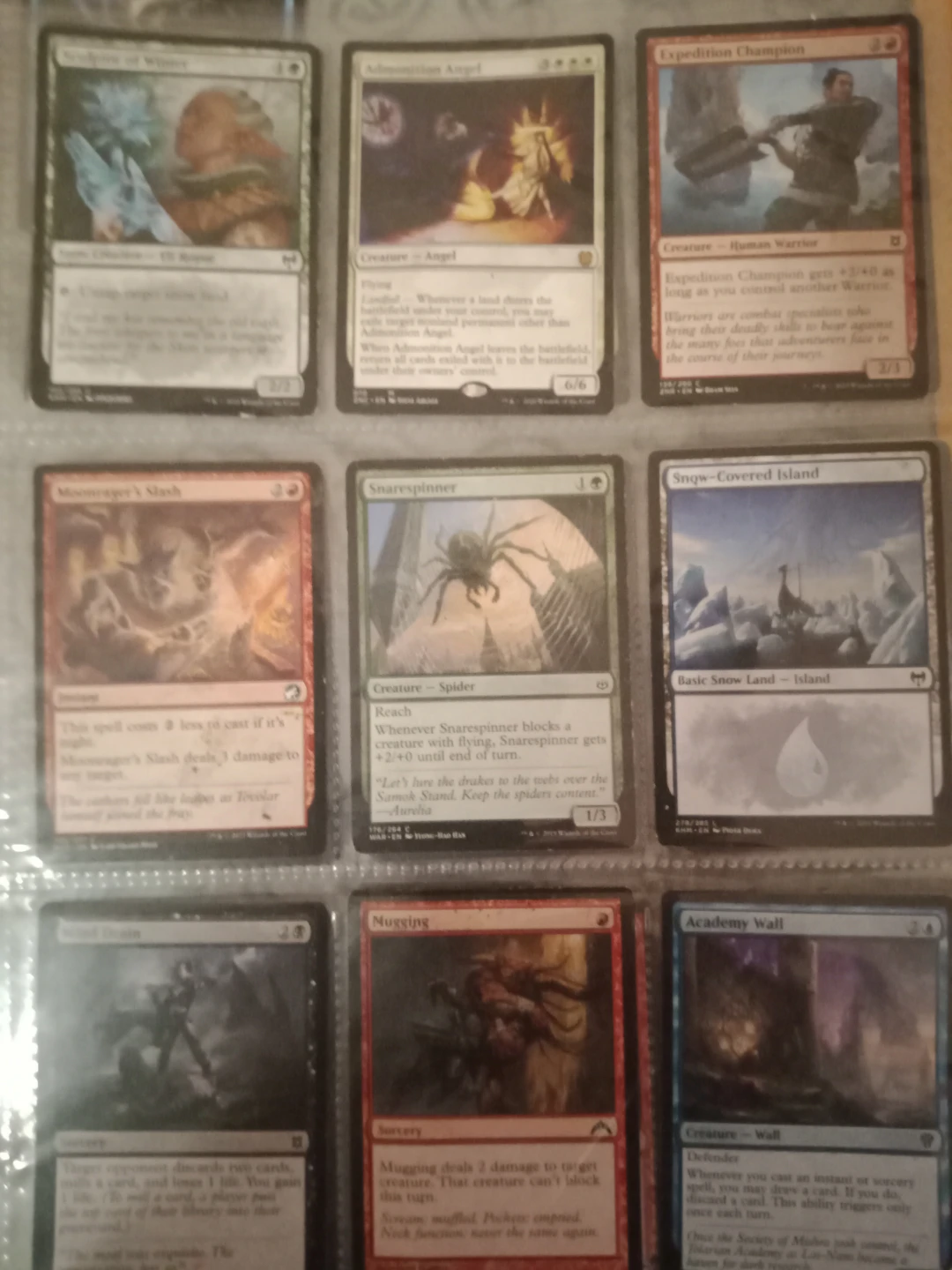 Collection of Magic: The Gathering Trading Cards